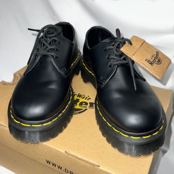 Dr. Martens 1461 Bex Smooth Leather Oxford Shoes - Picture 4 of 8